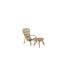 Fauteuil de Jardin en Rotin Ella 131cm Naturel-4