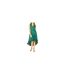 Robe Portefeuille Sans Manches Femme Vert Mela London-1