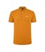 Mens Paddy Short-sleeved Polo Shirt Dark Yellow Boss-1