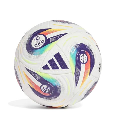 Ballon professionnel féminin blanc adidas euro25