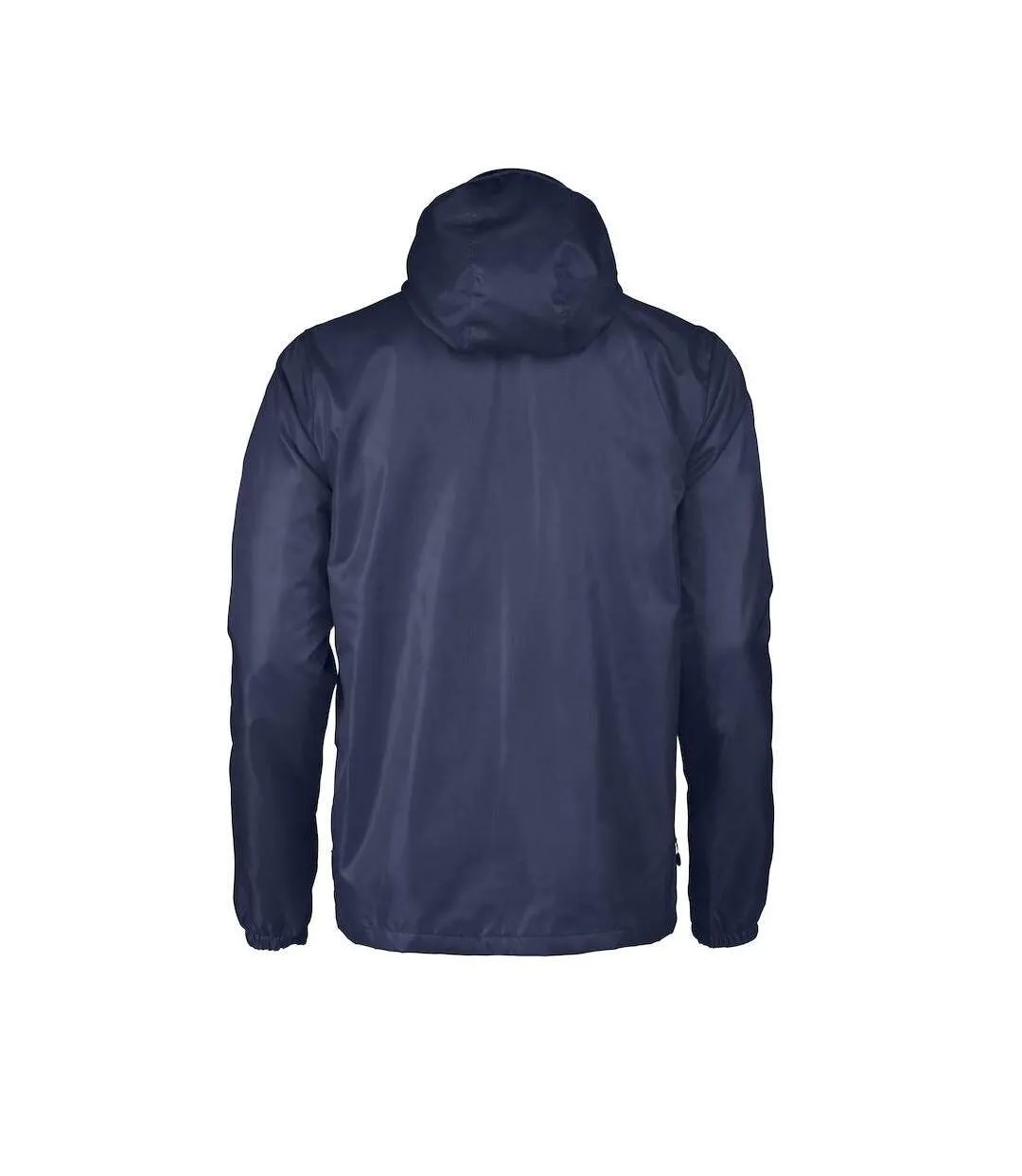 Mens Fastplant Waterproof Jacket Navy Printer RED-2