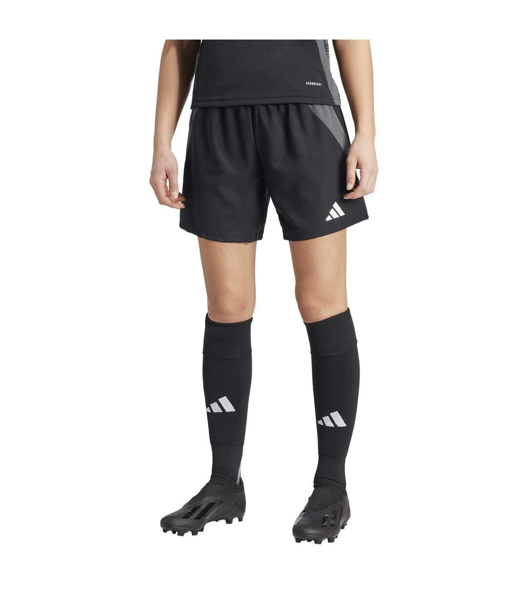 Short De Foot Motif/style Logo Tiro Competition Femme Noir Adidas-1