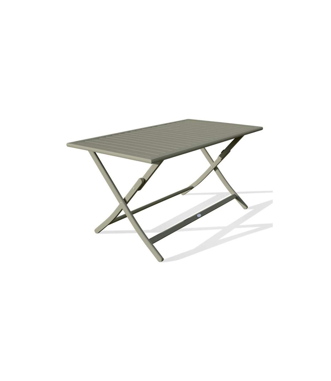 Table de Jardin Pliante Marius 140cm Kaki-1