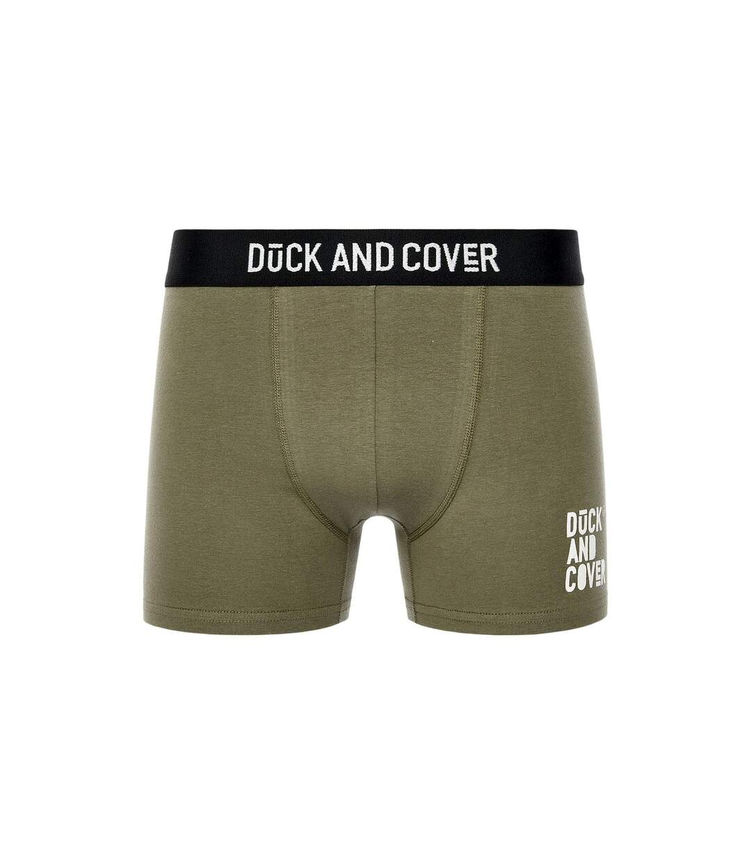 Pack of 3  Mens alizmo boxer shorts  green/black/white Duck and Cover