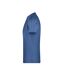 T-shirt Basic Homme Denim Clair Chiné James And Nicholson-4