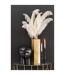 Vase Haut Déco Octogone 55cm Or-3