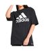 T-shirt noir femme adidas hr4931-1