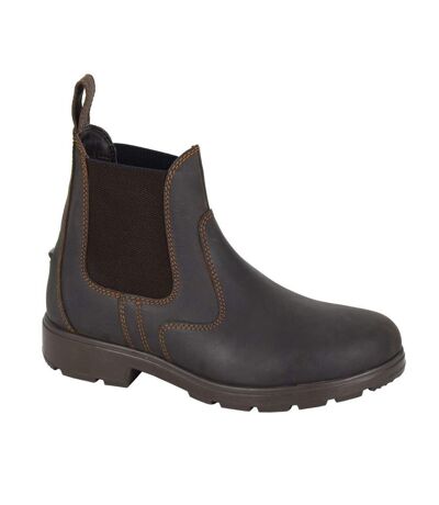 Bottines Chelsea Femme Marron Woodland