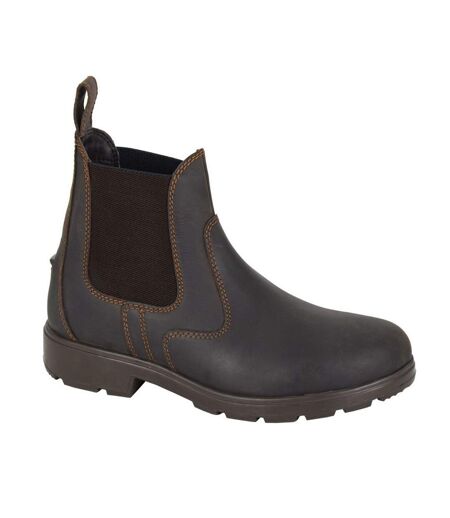 Bottines Chelsea Femme Marron Woodland