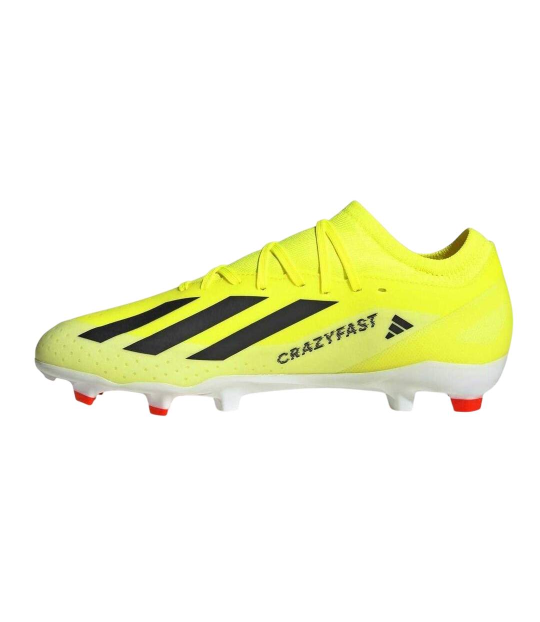 Mens X Crazyfast League Coated Firm Ground Football Boots Yellow Adidas-3