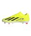 Mens X Crazyfast League Coated Firm Ground Football Boots Yellow Adidas-3