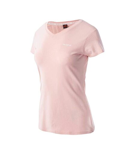 Iguana Womens/Ladies Seldovia T-Shirt (Silver Pink) - UTIG336