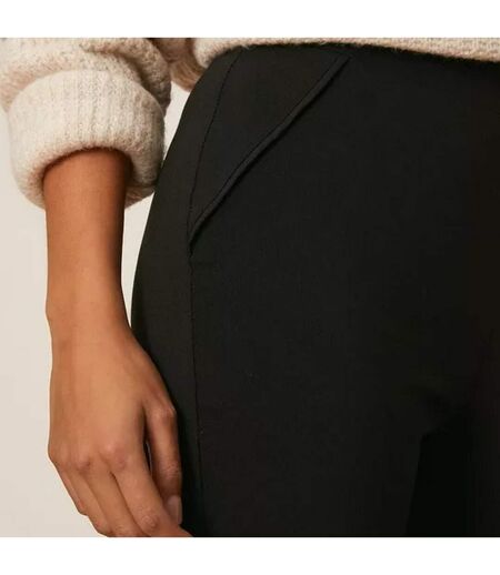 Womens/ladies Bengaline Petite Trousers Black Dorothy Perkins