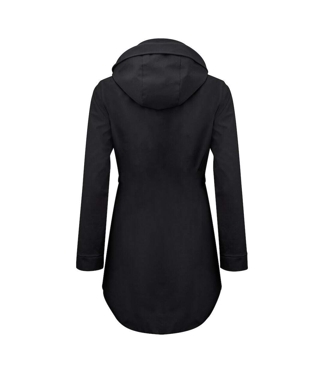 Womens/ladies Wedderburn Waterproof Jacket Black Cutter & Buck-2