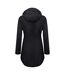 Womens/ladies Wedderburn Waterproof Jacket Black Cutter & Buck-2