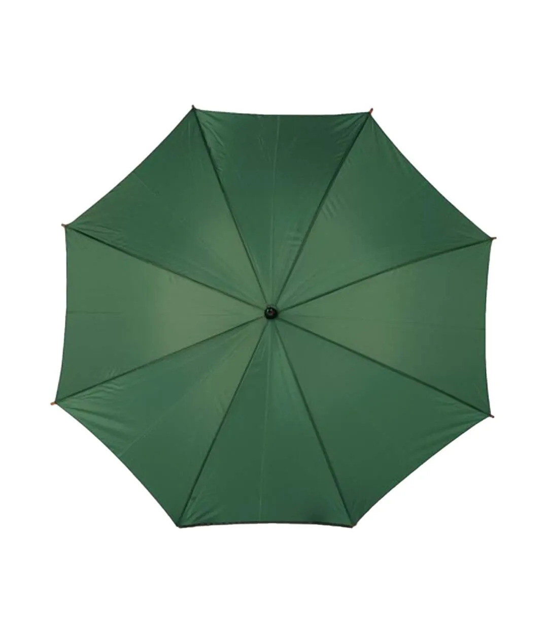 Parapluie Droit Motif/style Poignée En Bois Cork 89 Cm X 103 Cm Vert Foncé L-Merch-1