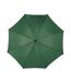 Parapluie Droit Motif/style Poignée En Bois Cork 89 Cm X 103 Cm Vert Foncé L-Merch-1