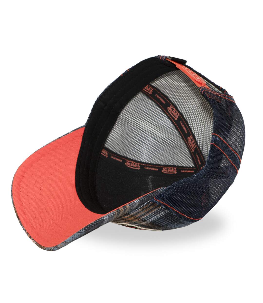 Casquette baseball  à carreaux avec patch Carrreaux09 Vondutch-5