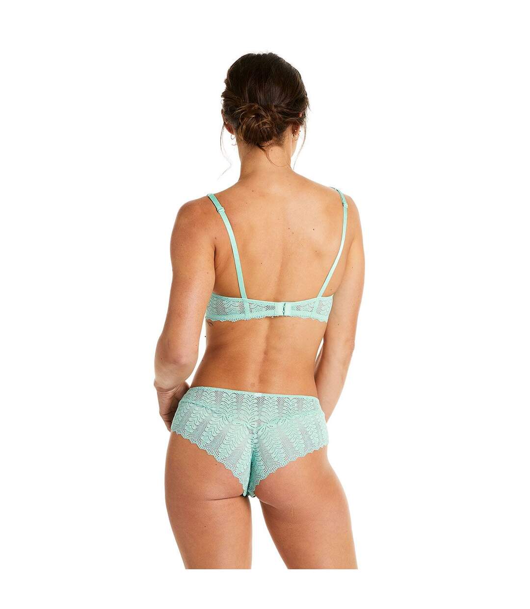 Soutien-gorge ampliforme coque moulée vert Inuit-4