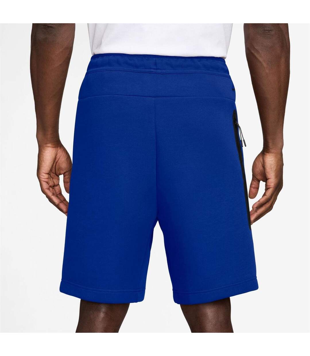 Mens Tech Fleece Shorts Royal Blue Nike-2
