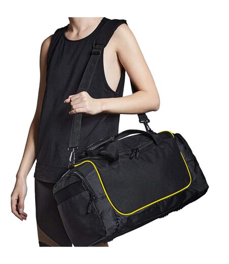 Teamwear Locker Bag One Size Black Yellow Quadra