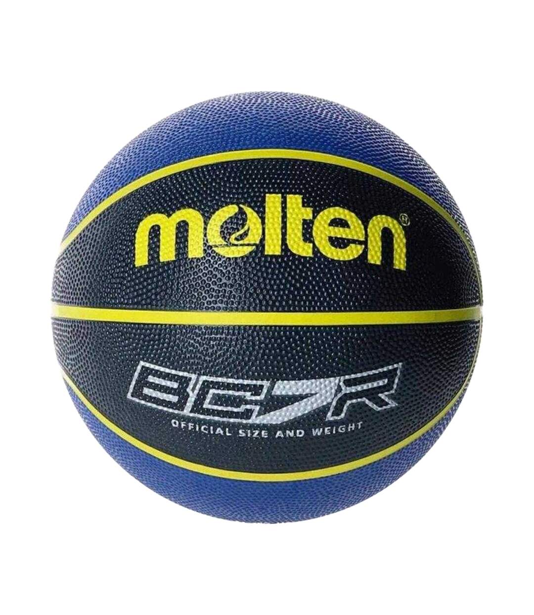 Ballon De Basket Motif/style Logo Taille 7 Noir Bleu Marine Molten-1