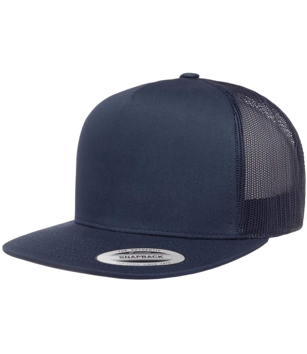 Casquette Trucker Classic Bleu Marine Flexfit-3