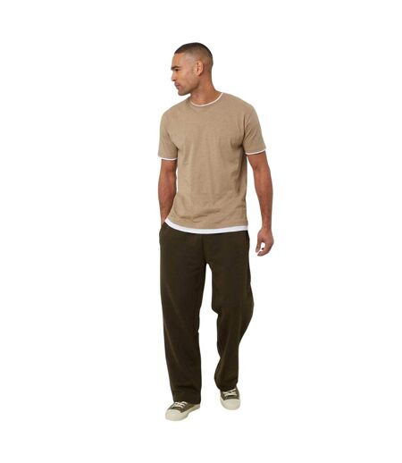 Mens Joggers Khaki Green Brave Soul