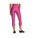 Legging Entraînement Capri Femme Rose Under Armour-3