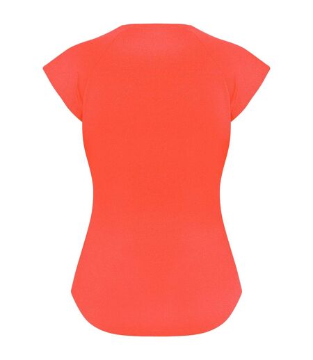 T-shirt Avus Femme Corail Fluo Roly Sport