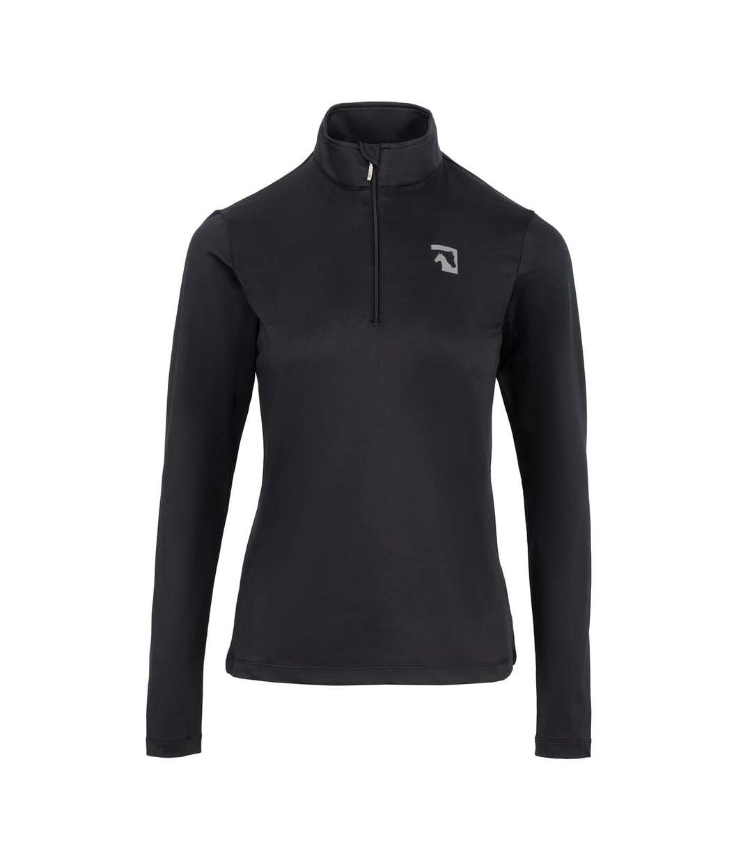 Haut Thermique Motif/style Logo Femme Noir Requisite-1