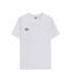 Mens Industry T-shirt Brilliant White Umbro-1