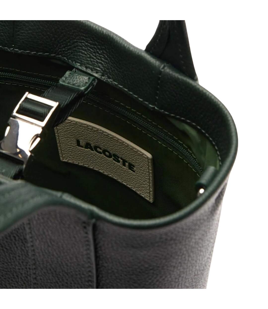 Sac seau city court taille unique vert Lacoste-3