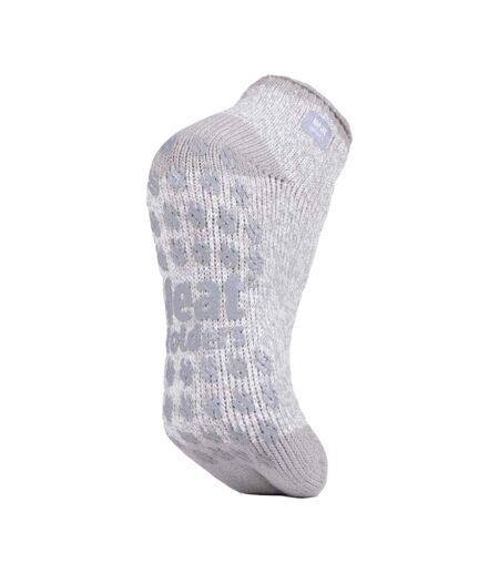 Chaussettes Femme Basses Thermiques Antidérapantes