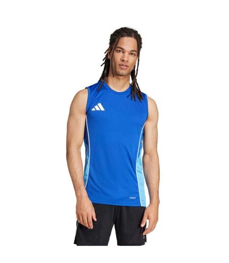 Maillot Sans Manches Tiro Homme Bleu Adidas