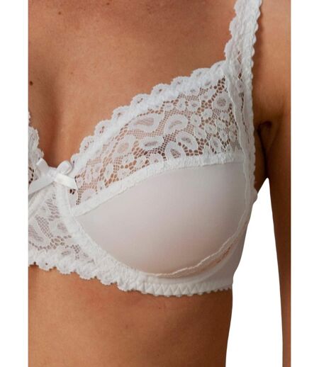Soutien-gorge emboîtant avec armatures dentelle