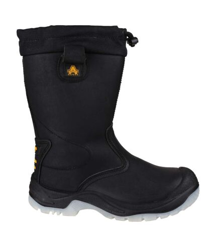 Amblers Steel FS209 Safety Pull On / Womens Ladies Boots / Riggers Safety (Black) - UTFS826