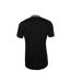 Classicot-shirt de football homme noir/blanc SOLS-2