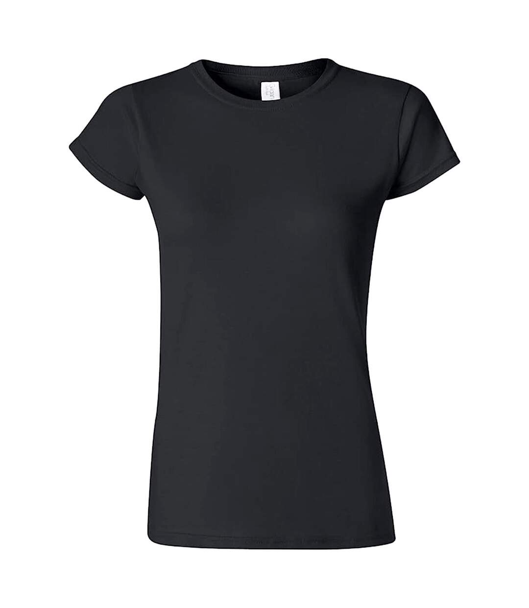 T-shirt Softstyle Femme Noir Gildan-1