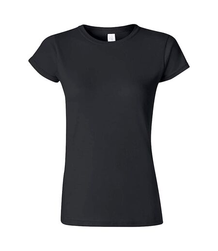 T-shirt Softstyle Femme Noir Gildan