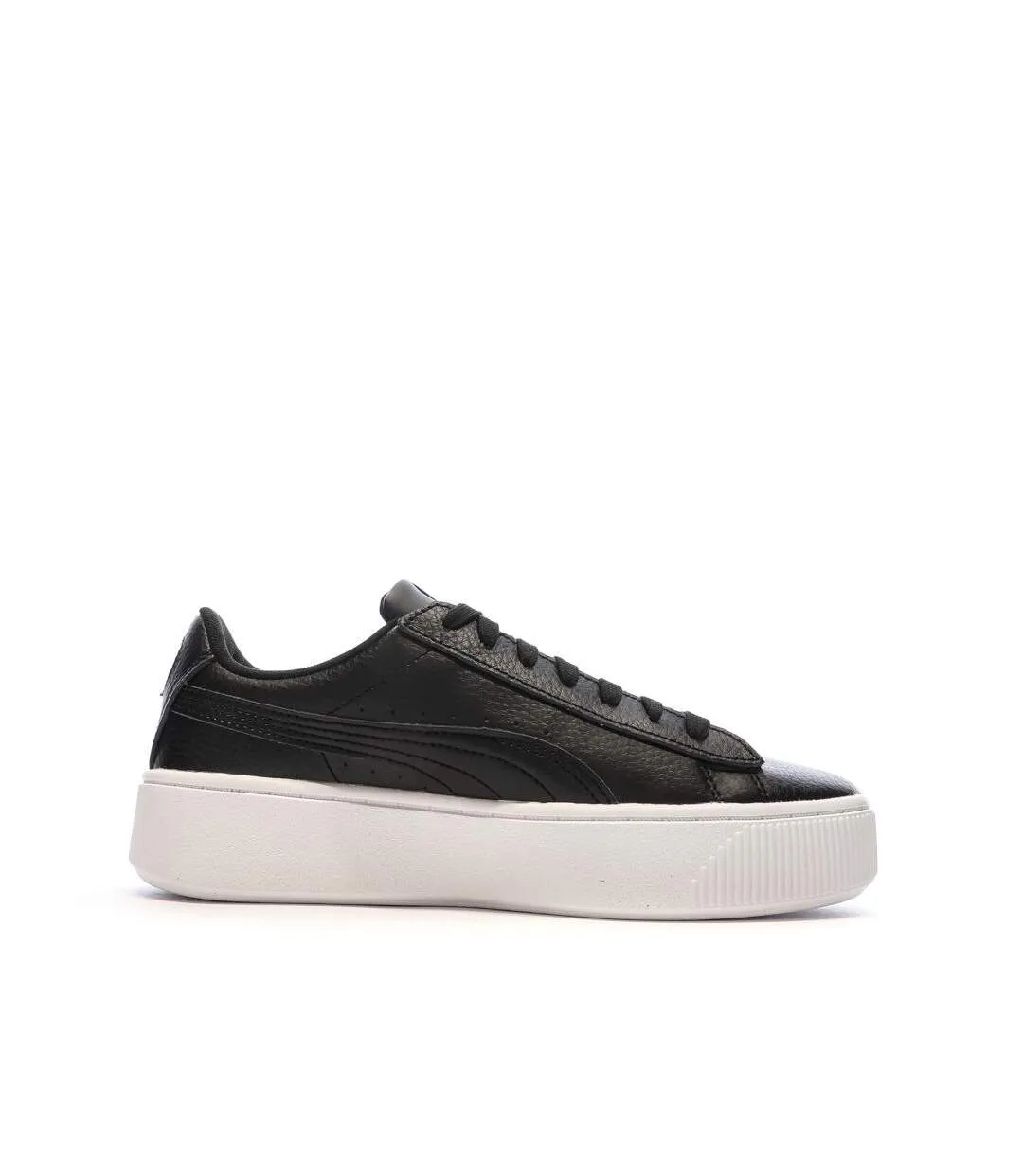 Baskets noires femme puma vikky-2