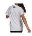 T-shirt Blanc Femme Adidas Lace Camo Gfx 1 - M