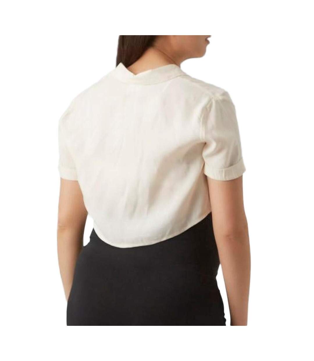 Top écru femme mamalicious melani - l-2