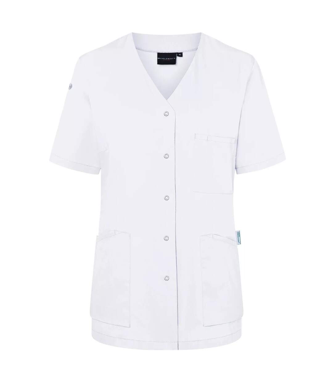 Tunique de travail essential femme blanc Karlowsky-1