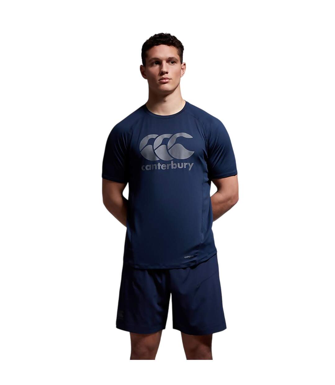 Mens Big Logo Super Light T-shirt Navy Canterbury-1