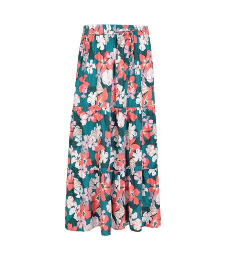 Mountain Warehouse Womens/Ladies Palermo Tiered Midi Skirt (Mixed) - UTMW2984