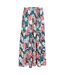 Mountain Warehouse Womens/Ladies Palermo Tiered Midi Skirt (Mixed) - UTMW2984