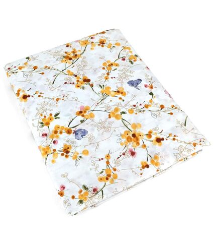 Housse de couette enfant PAPILLONS Moutarde