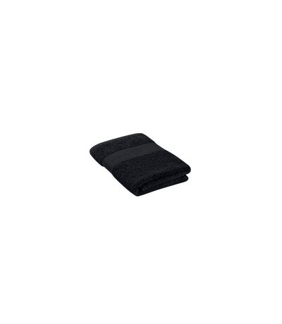 Terry organic cotton towel black MidOcean