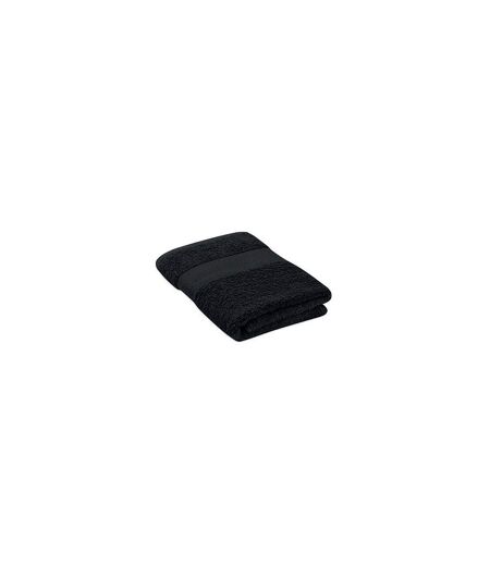 Terry organic cotton towel black MidOcean